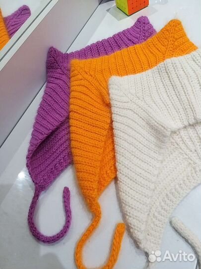 Котошапка чепчик ручной работы