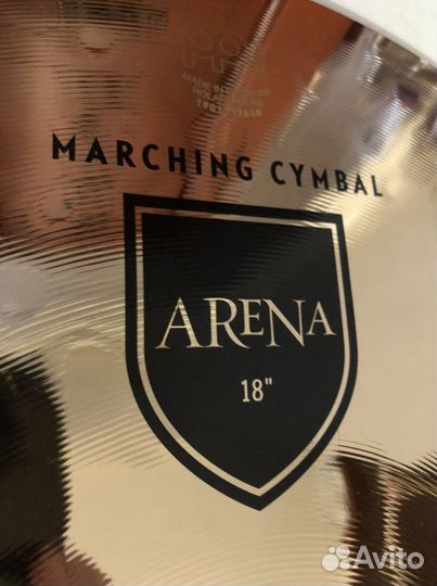 Тарелки оркестровые Meinl MA-AR-18 marching Arena