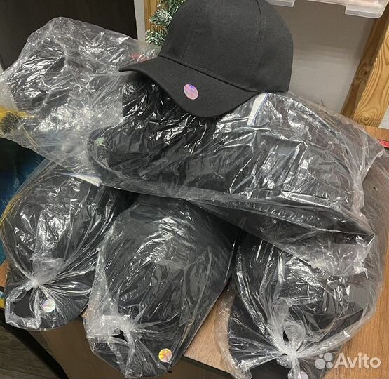 Кепка бейсболка чёрная оптом