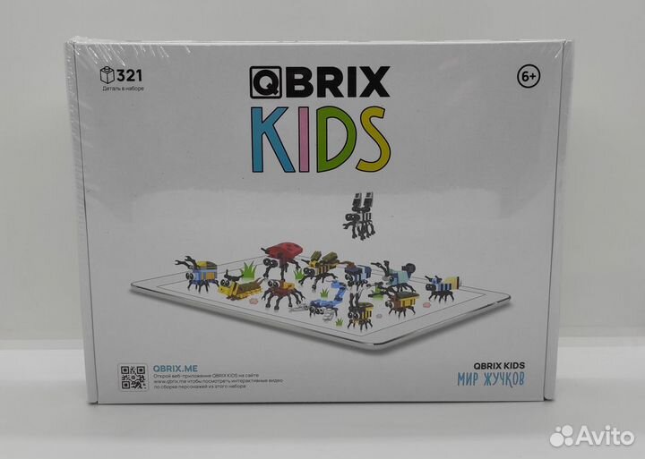 Конструктор Qbrix kids Мир жучков