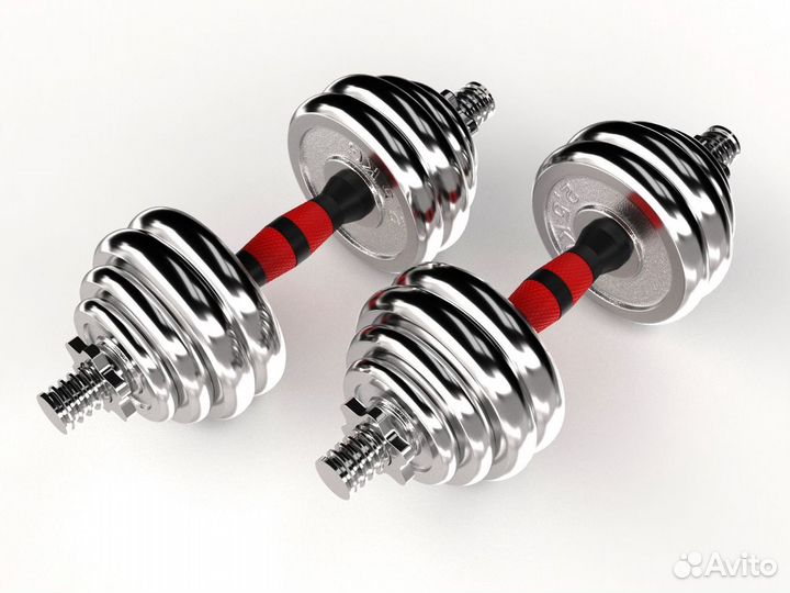 Гантели unixfit в кейсе 30kg