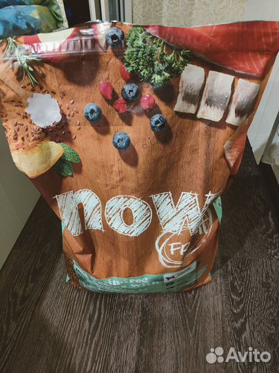 Корм для собак now fresh
