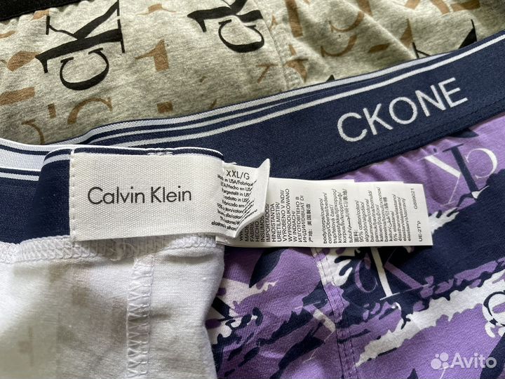 Трусы мужские боксеры calvin klein/ckone