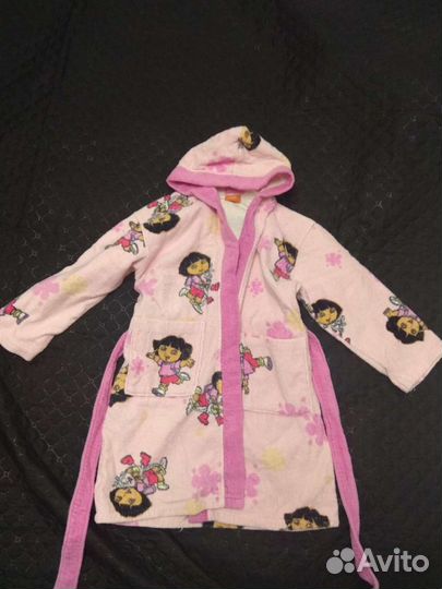 Махровый халат с 