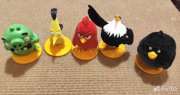 Angry Birds sweet box и happy meal
