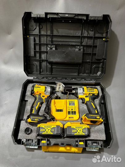 Набор 2в1 DeWalt (аналог) винтоверт+гайковерт