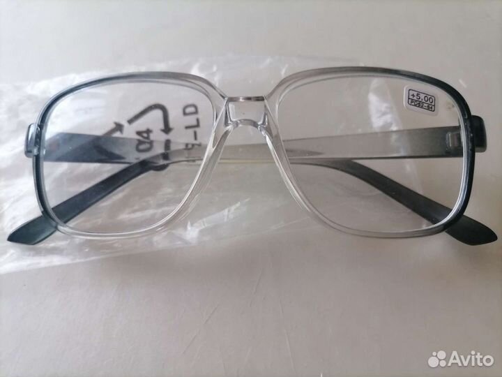 Очки новые +5