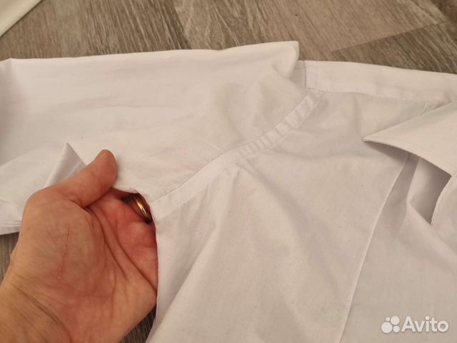 Рубашка белая д/м р. 164