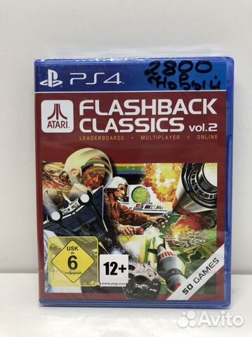 Диск Atari flashback classic vol 2 Новый для PS4