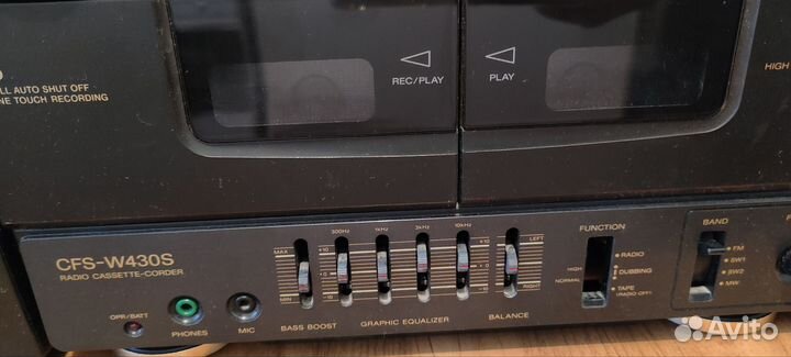 Кассетный Магнитофон сони CFS-W430s