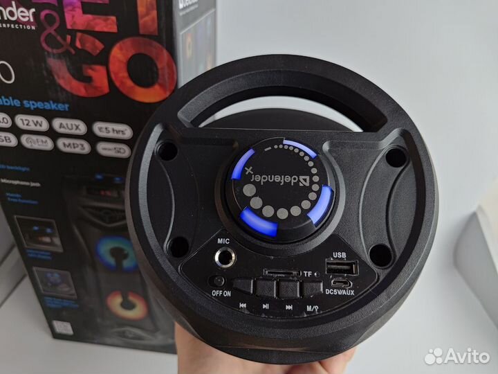 Bluetooth Колонка Defender G70 Black