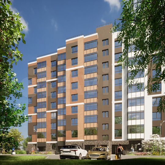 Квартира-студия, 32,6 м², 1/9 эт.