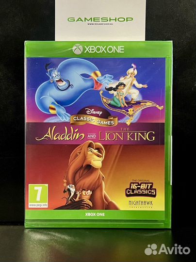 Disney Classic Games Aladdin and The LionKing Xbox