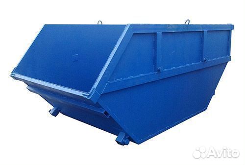 Бункер накопитель для мусора 8 м3