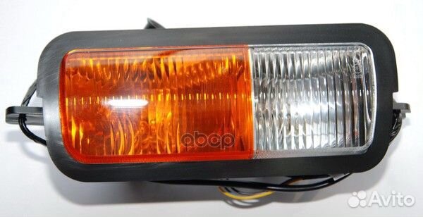 Подфарник передний 21214 (левый) (черный корпус