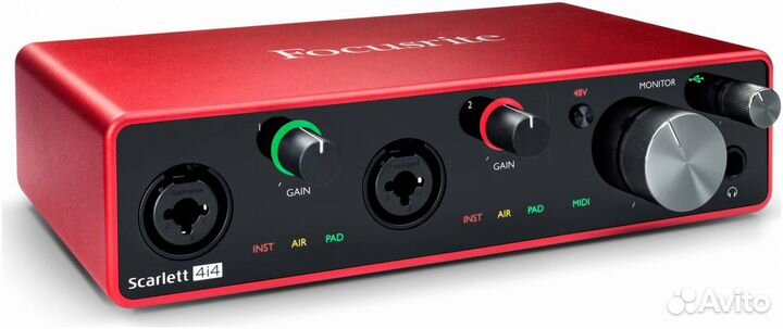 Focusrite Scarlett 4i4 3rd Gen - Аудиоинтерфейс