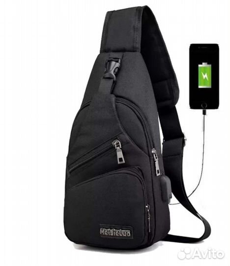 Мужская новая сумка мессенджер, через плечо