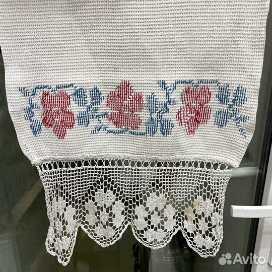 Рушник Старинный Подзор Вышивка Скатерть