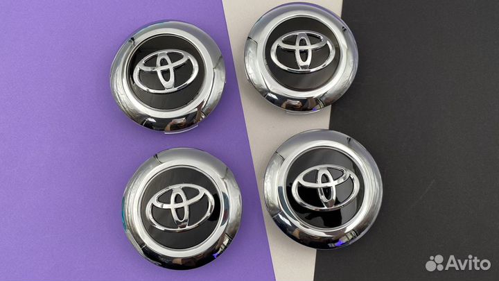 Колпачки заглушки на диски Toyota Land Cruiser