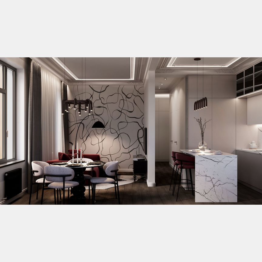 2-к. квартира, 50,7 м², 2/12 эт.
