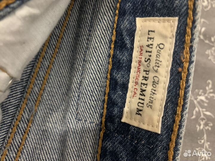 Джинсовая юбка levis