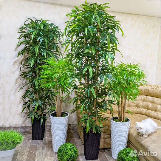 Искусственное дерево бамбук гигант