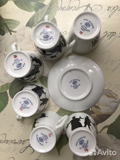 Кофейный сервиз лфз 12 предметов