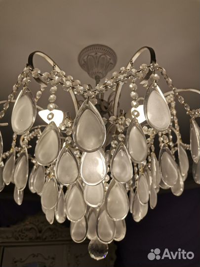 Люстра Omnilux хрусталь на 6 ламп (Италия)