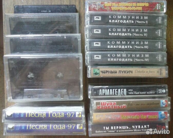 Магнитная лента, катушки, кассеты