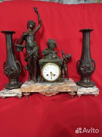 Часы каминные Франция