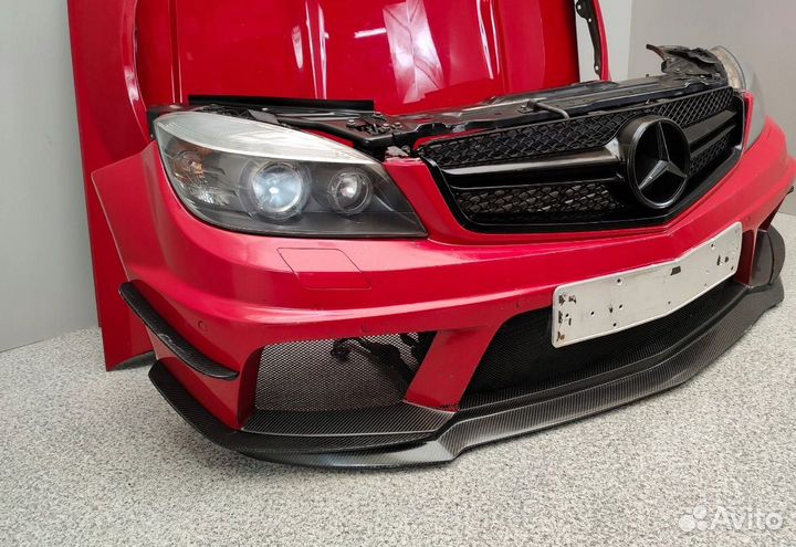 Mercedes C63 w204 AMG ноускат