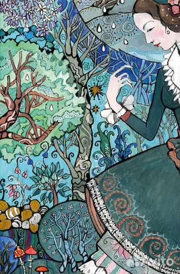 Картина акварель