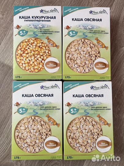 Каша безмолочная fleur alpine