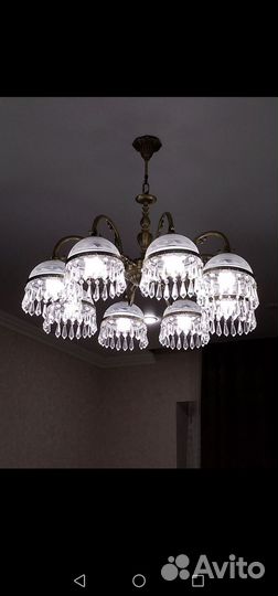 Люстра потолочная Италия бу