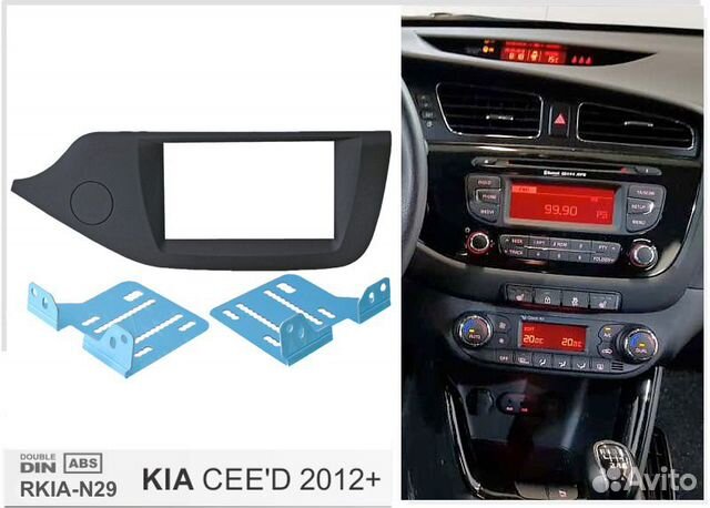 Переходная рамка Kia Ceed II 2012+ N29