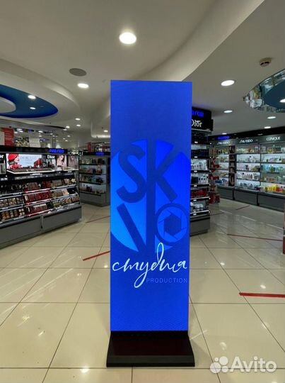 Видеопилон. Аренда светодиодного экрана