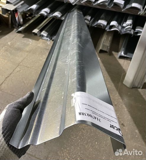 Порог передний левый Mercedes W220 1998-2005 (1мм)