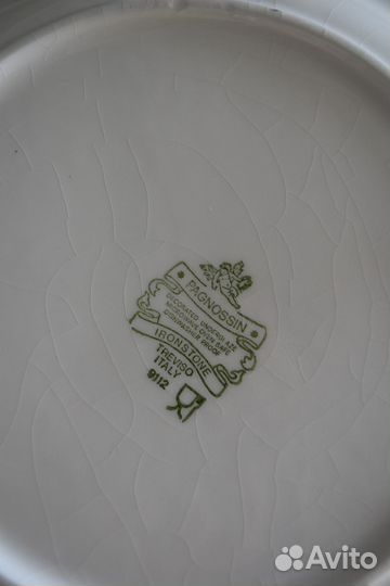 Тарелка винтаж Италия керамика