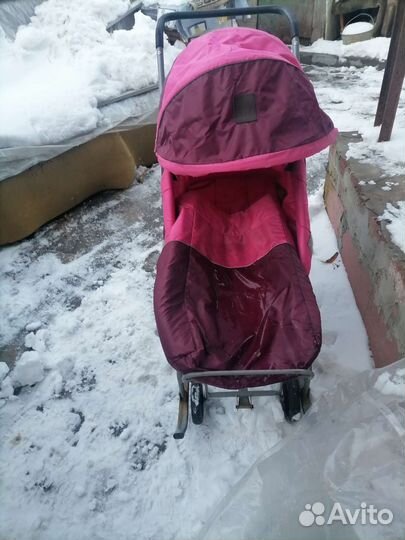Детские санки коляска