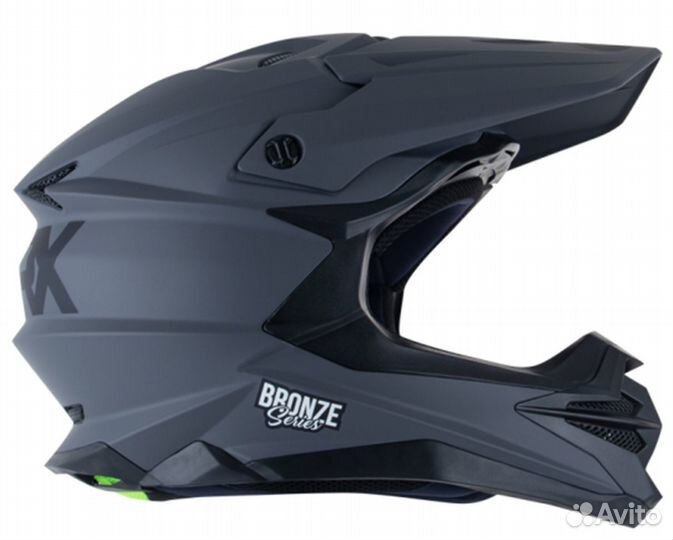 Шлем Sparx Raptor JH-601 серый матовый XL