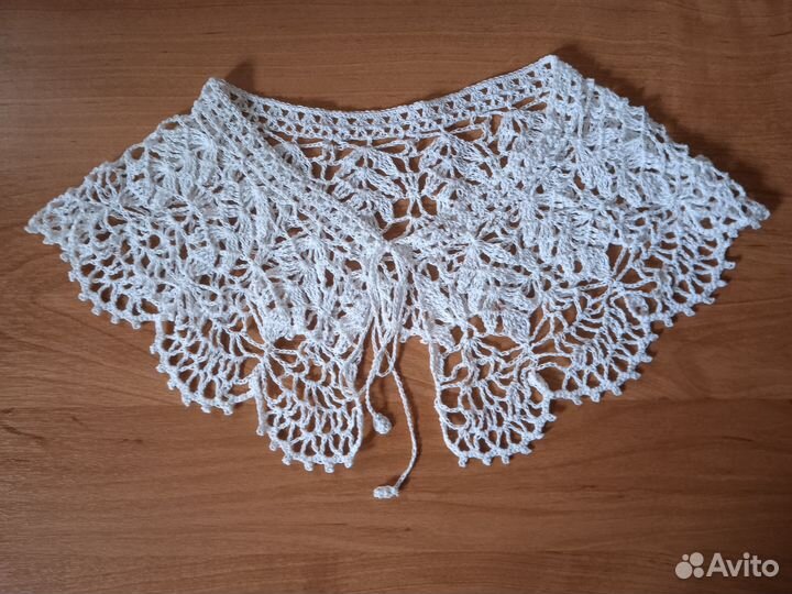 Кружевные, накладные воротники ручная работа