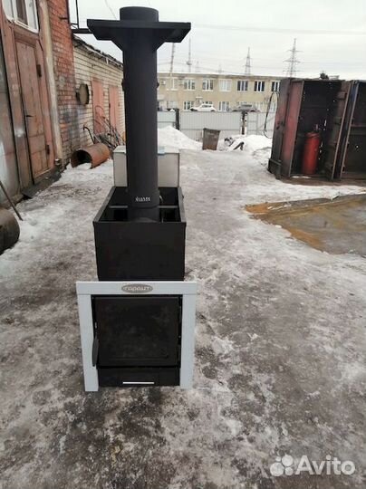 Банная печь Эконом 60 см толщина 9мм