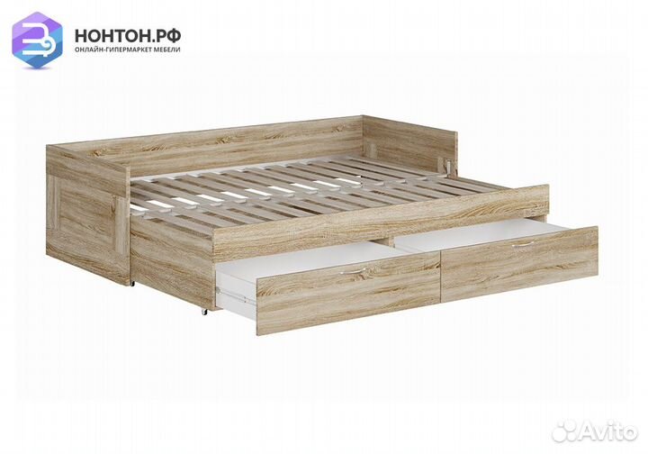 Кровать раздвижная Сириус сонома
