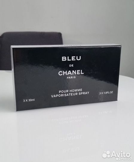 Подарочный набор духов Bleu DE Chanel 3*30 мл