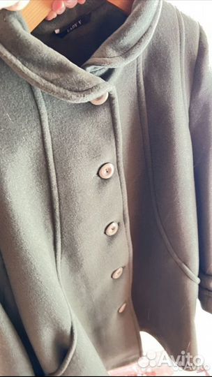 Пальто женское демисезонное размер 50