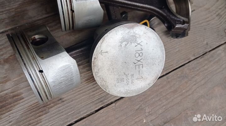 Поршень с шатуном Опель Астра G, Zafira A, X18XE1