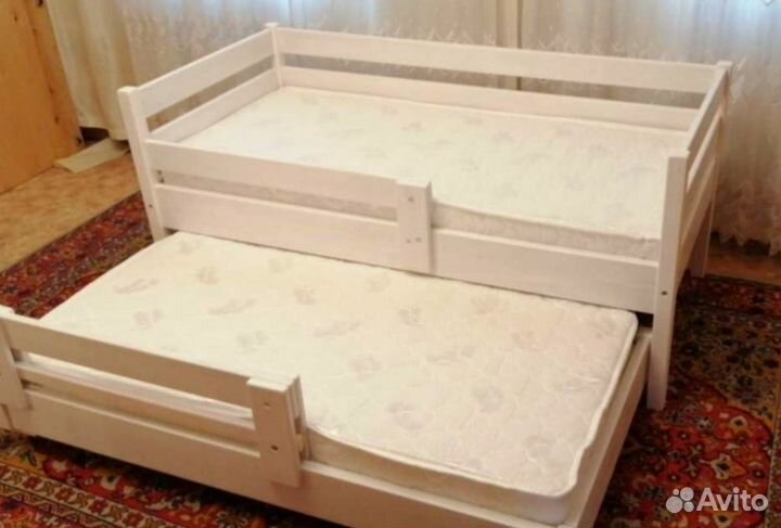Детская выкатная кровать