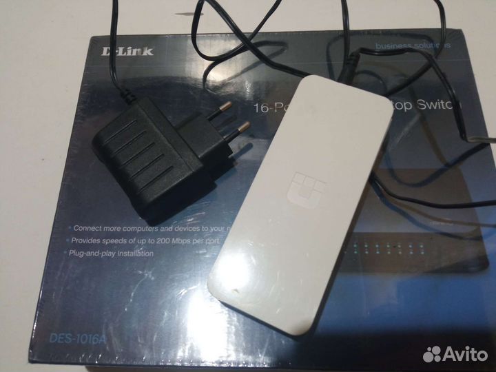 Свич коммутатор D-link DES-108C, 8 портов