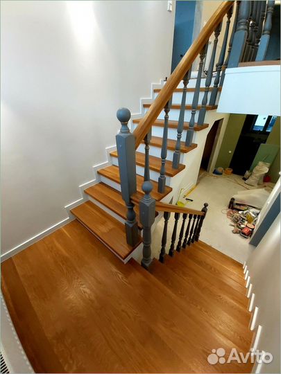 Деревянная лестница