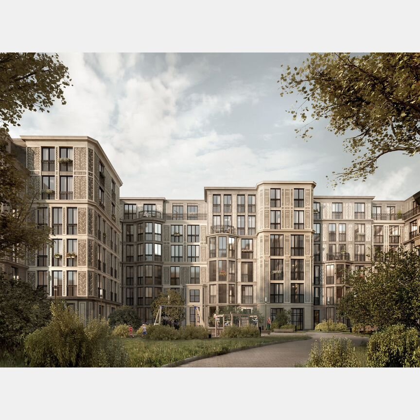 1-к. квартира, 38,6 м², 6/7 эт.